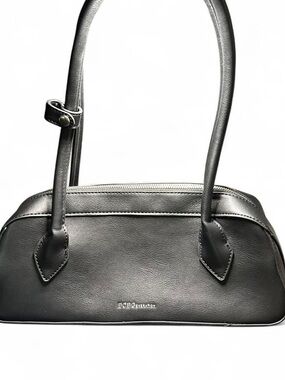 BCBGeneration Black Leather Shoulder Purse